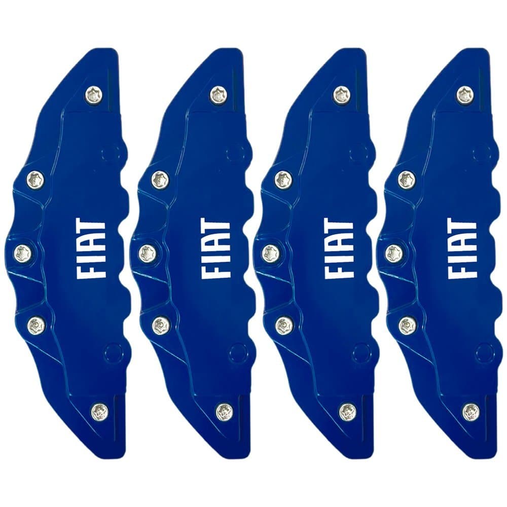 Kit 4 Capas Pinça Freio Azul - Fiat Siena Palio Punto Strada