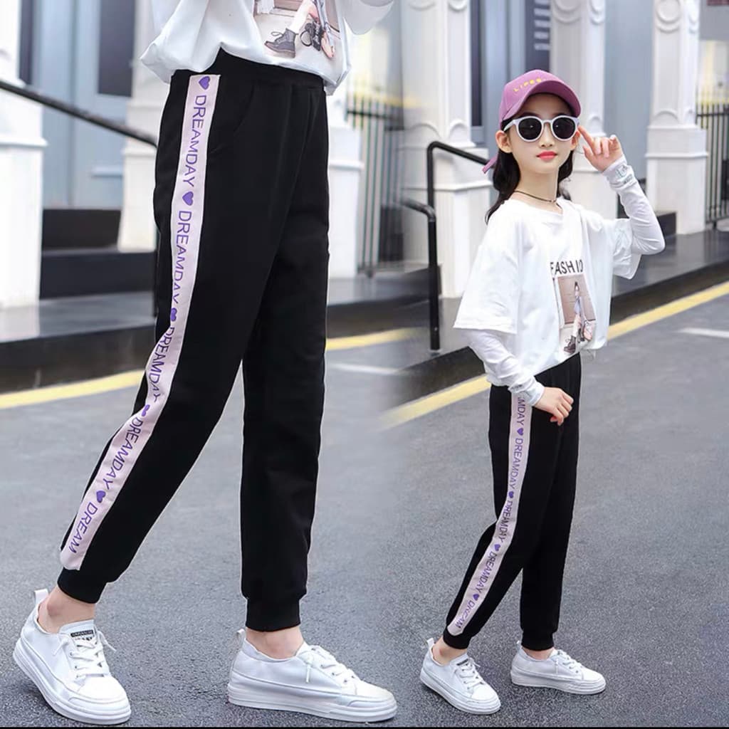 Crianças roupas infantis calças infantis meninos meninas calças esportivas verão início do outono médio grande crianças