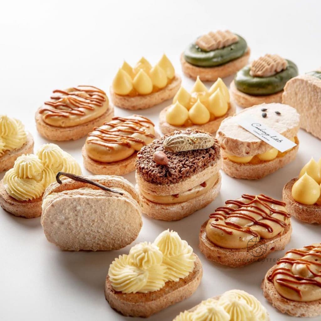 Influenciador molde de cozimento francês Dakwaz engrossado Oval urso torrada Macaron molde de pastelaria criativa