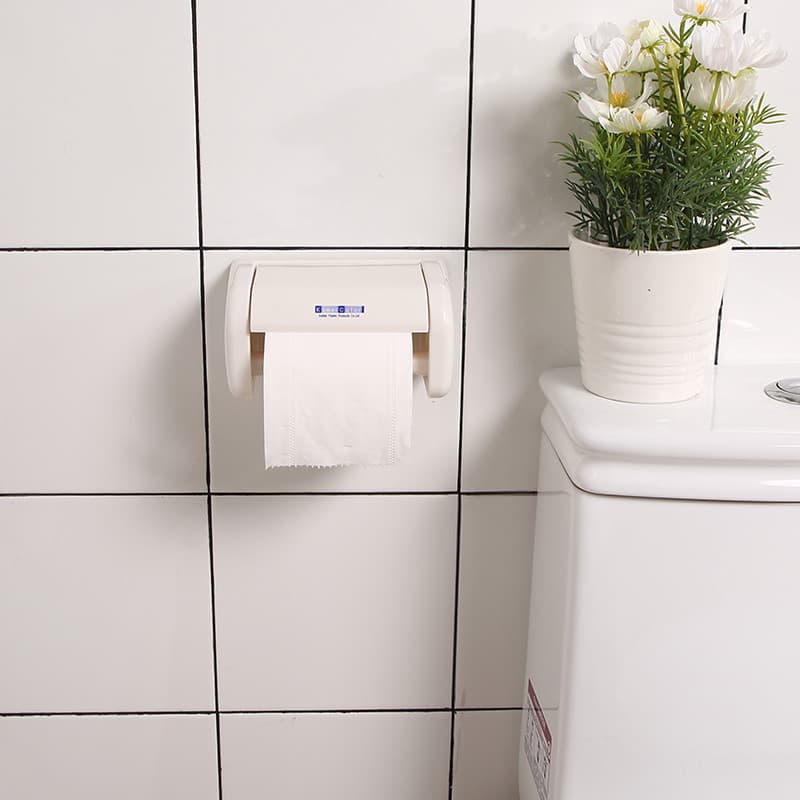 K KM suporte de tecido higiênico sem perfuração prateleira multifuncional tipo ventosa suporte de rolo de papel tipo Vis
