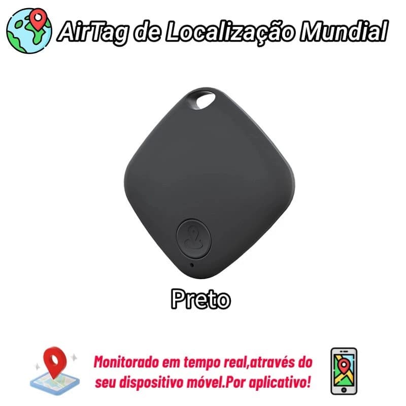 Smart Tag Localizador Inteligente Compatível Com App Buscar Apple GPS Original