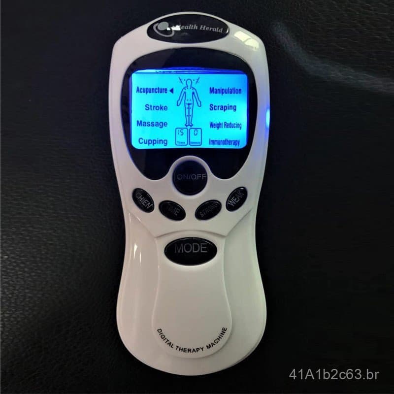 Mini Massageador Multifuncional por Pulso, Dispositivo de Eletroterapia, Dispositivo de Terapia de Meridianos para Perna