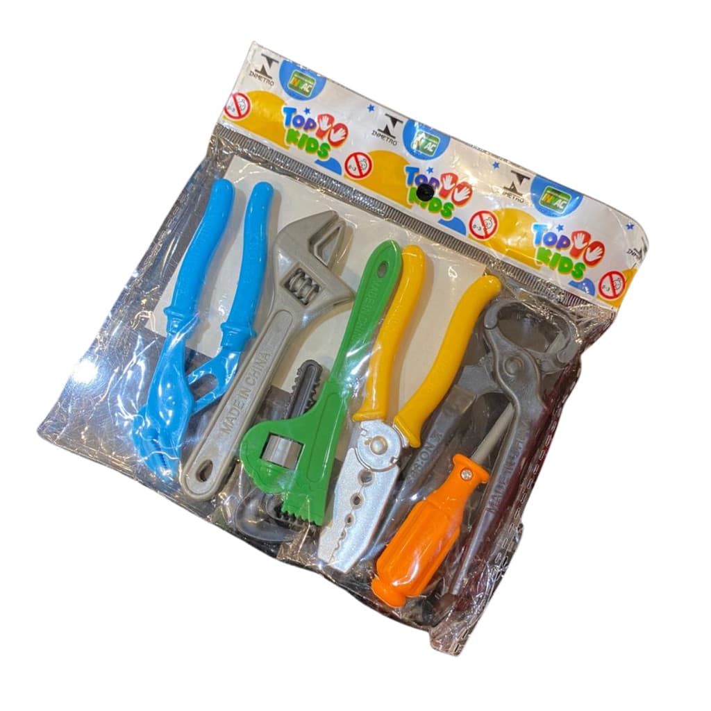 Kit Ferramentas Infantil 6 Peças Top Kids