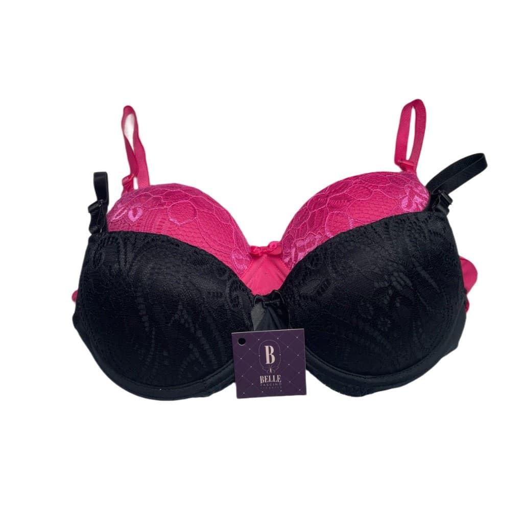 Kit com 2 Sutiã com Bojo Renda Conforto  Escolha de Cores