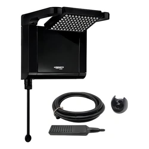 CHUVEIRO ELÉTRICO DE PAREDE LORENZETTI ACQUA ULTRA STAR PRETO 6800W 220V