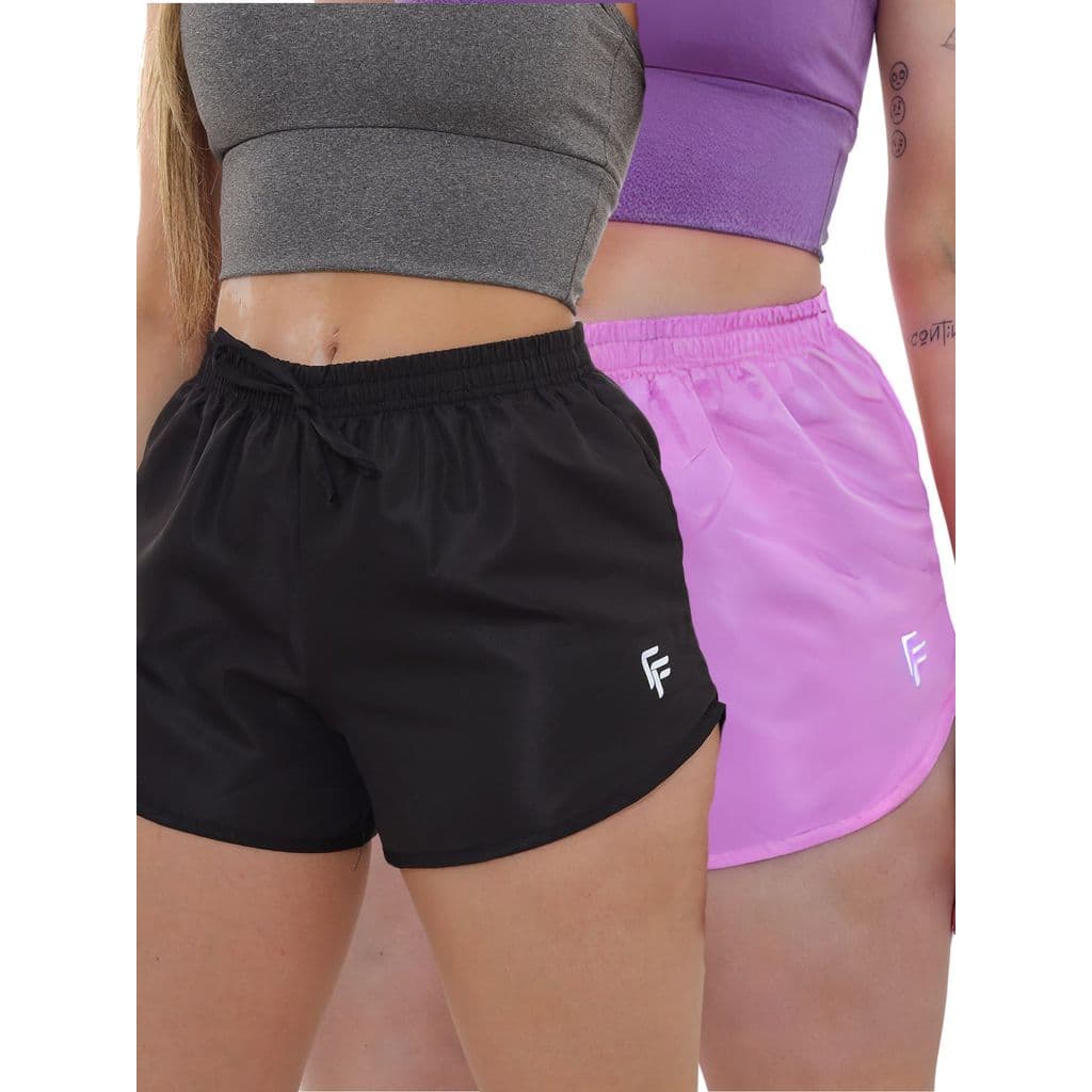 Kit 2 Shortinho Praia Verão Tactel Praia Moda Feminina Premium