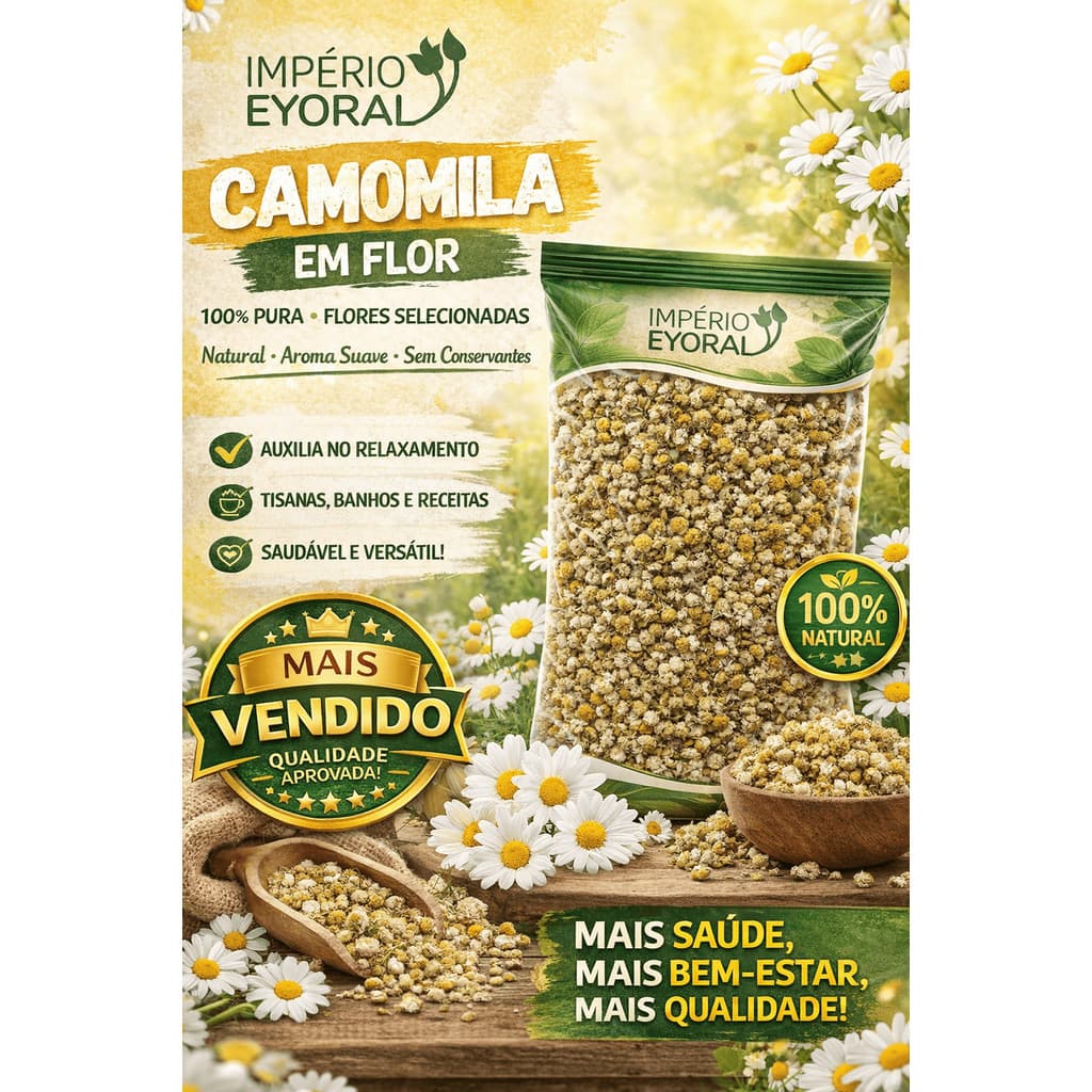 Camomila Chá 500g Safra Premium