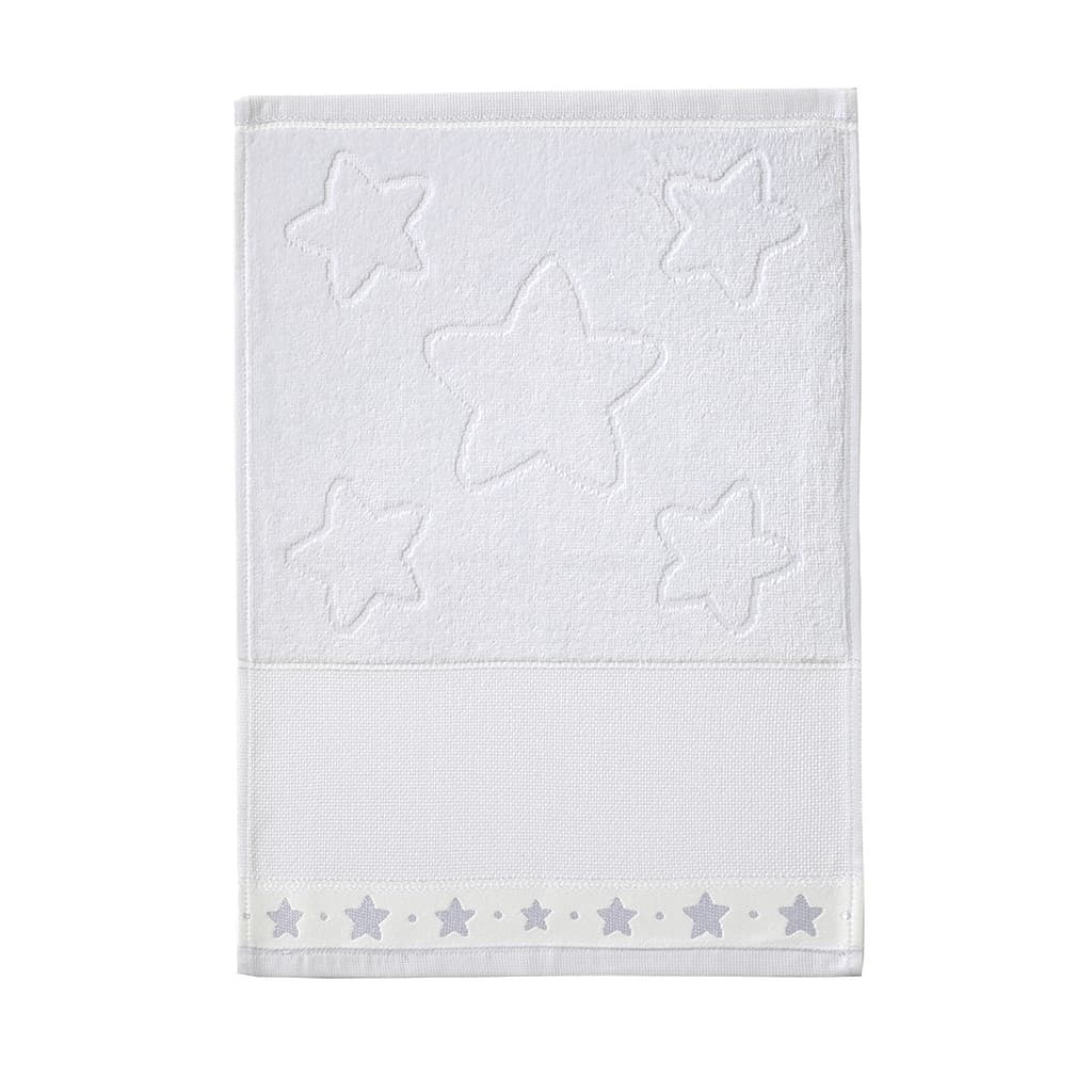 Toalha De Lavabo Para Bordado Baby Star Aveludada 30cmx45cm 100% Algodão
