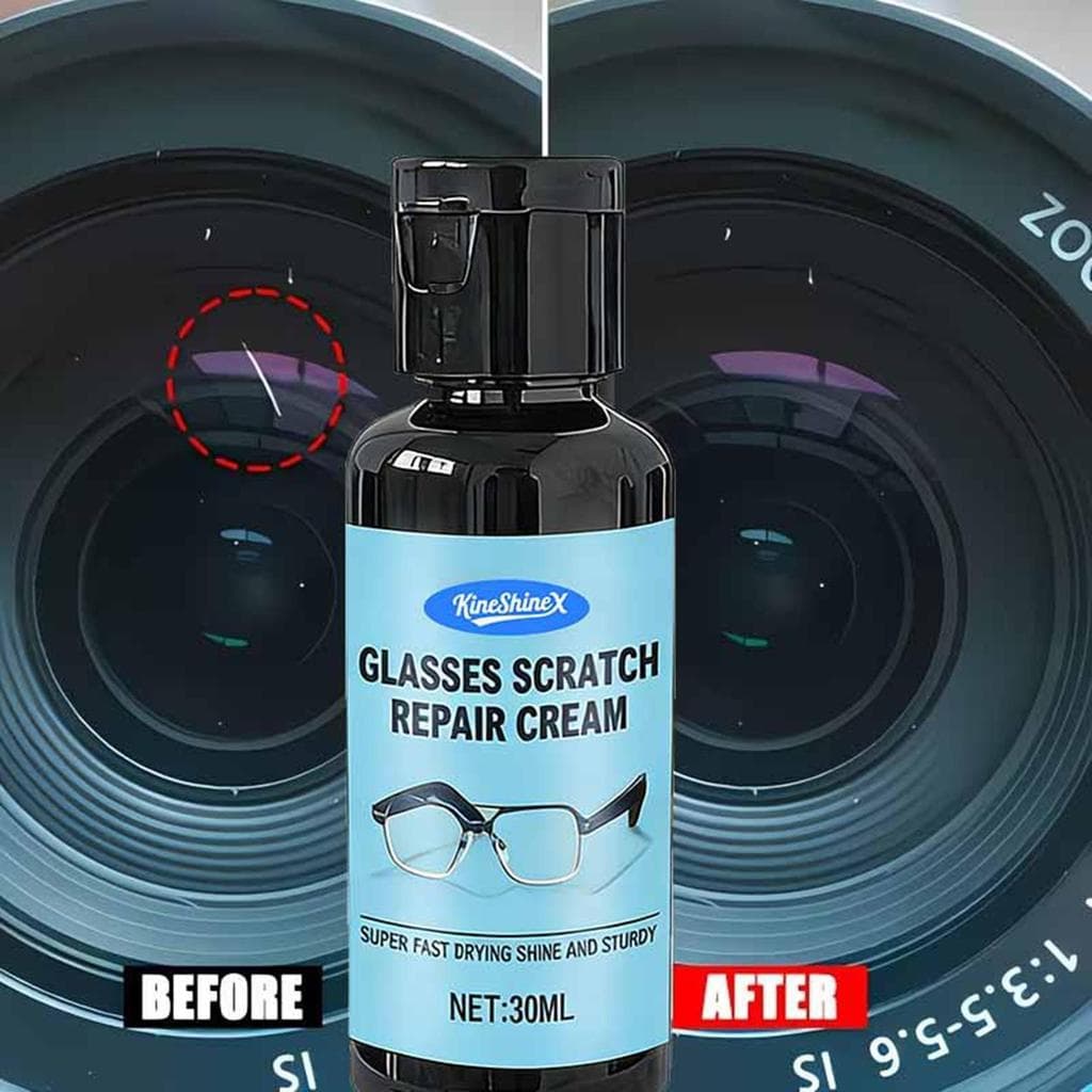 Removedor De Arranhões De Óculos 30ml Creme De Reparo De Tela De Telefone Com Lente De Esponja Mueadybr