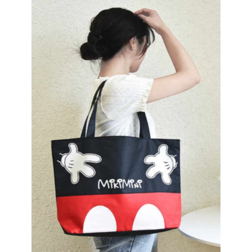 Novo estilo bolsa de lona moda feminina estudantes universitários classe lancheira saco passeio trabalho compras mercear