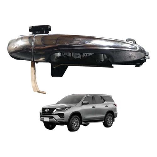 Maçaneta Externa Traseira Direita Toyota Hilux Sw4 2023 Prateado Traseira