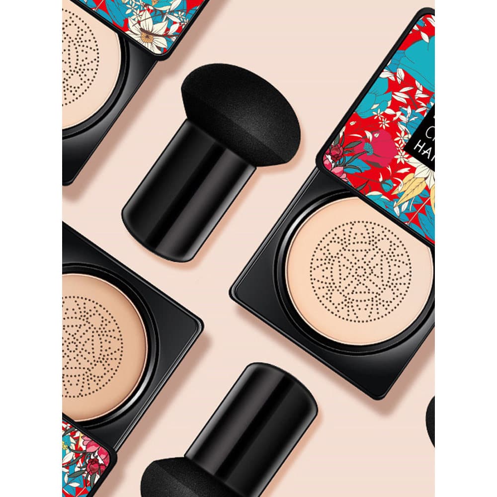 Almofada de cogumelo BB Cream Corretivo feminino Hidratante Base líquida forte CC Creme Maquiagem Nude Não é fácil de ti