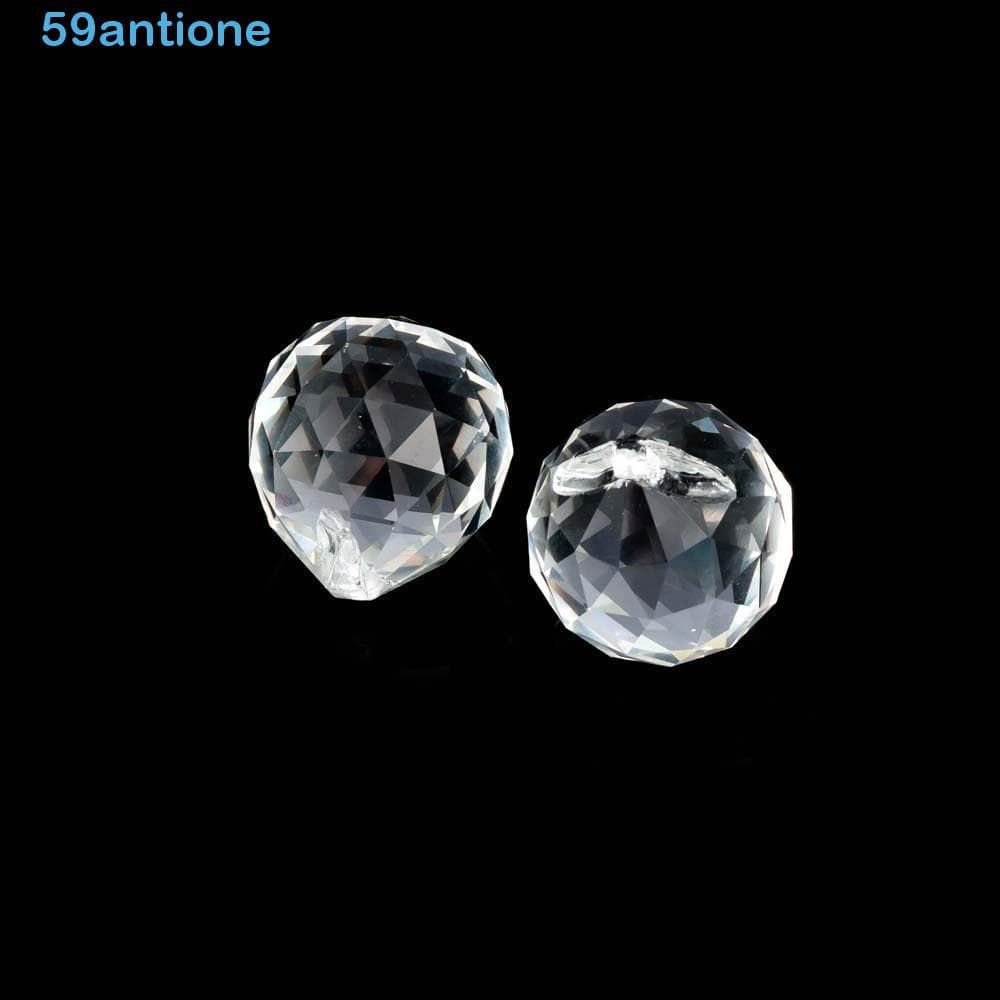 ANTIONE Bola De Cristal 30mm DIY Acessórios Lâmpadas Decoração Lustre Pendurado Pingente