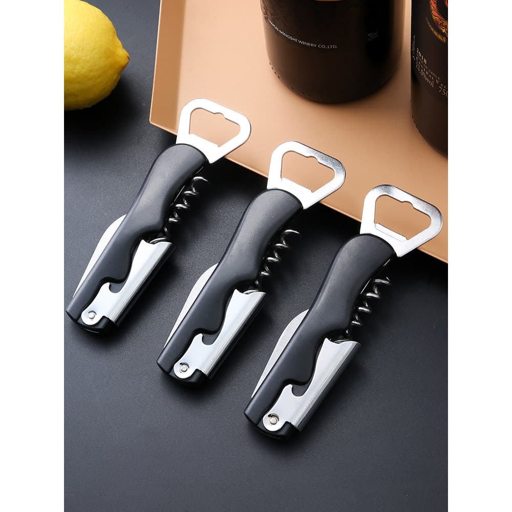 Saca-rolhas de vinho tinto doméstico multifuncional vinho starter saca-rolhas garrafa de cerveja de vinho starter faca d