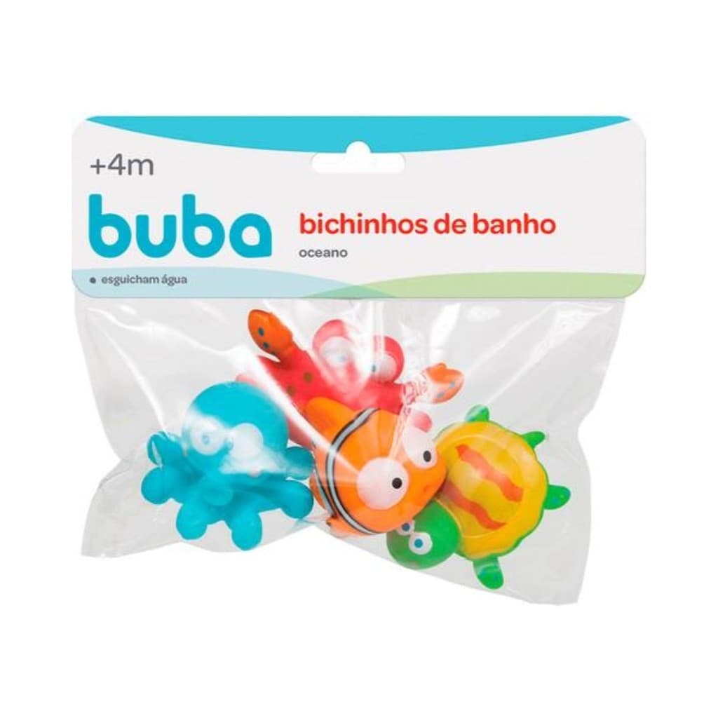 Bichinhos para Banho Oceano Buba