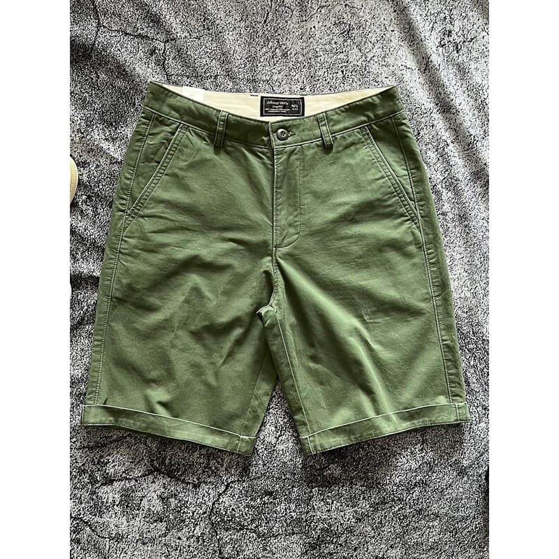 Ami cáqui americano Retro macacão Shorts masculino verão estilo fino Street Wear solto em linha reta All-Match Casual ca