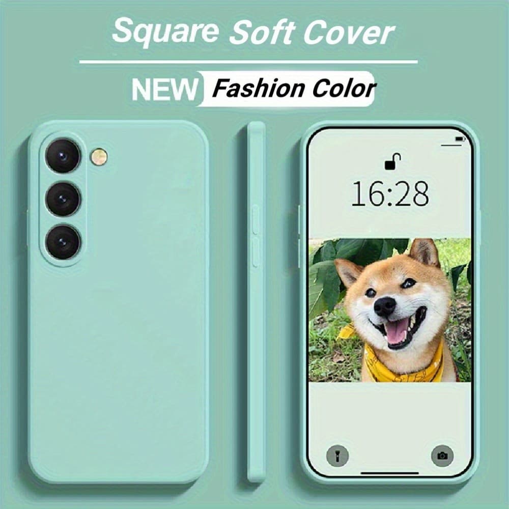 Capa de Silicone Macio Projetada para Compatibilidade com Samsung Galaxy S25, S26 Ultra, S24, S23 Plus, A56, A55