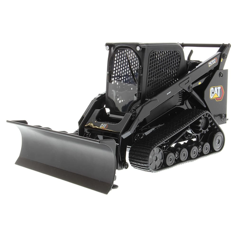 Miniatura Minicarregadeira Multi-Terreno CAT 297D2 BLACK FINISH - Escala: 1:16