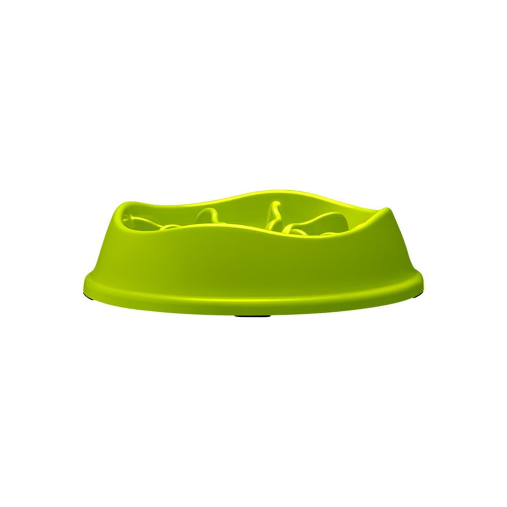 Comedouro Lento Stark Slow 350 mL Verde Neon Com Solapa