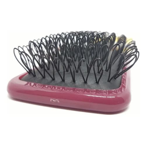 Escova Profissional Mega Hair Raquete Almofadada Marco Boni Preto