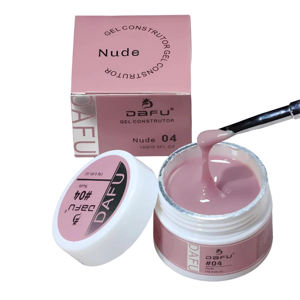 Gel Unha Dafu 15 Gr Construtor Light Alongamentos