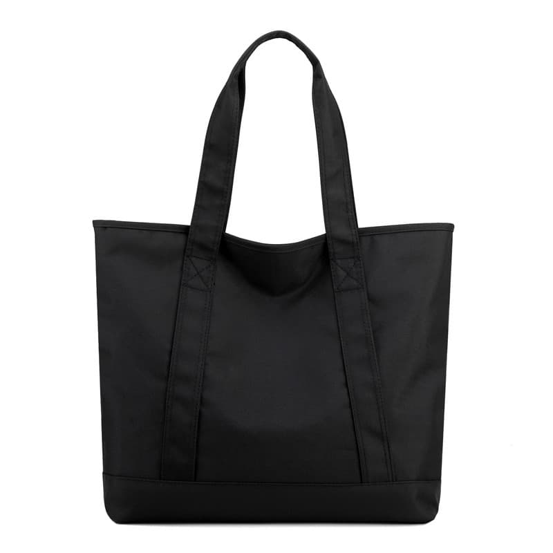 Bolsa de lona de pano de náilon unissex na moda versão coreana All-Match grande capacidade trabalho de um ombro saco de