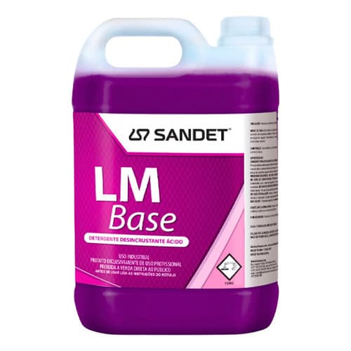 Desengraxante Ácido Sandet 5l Lm Base Para Metais Carros Caminhonetes