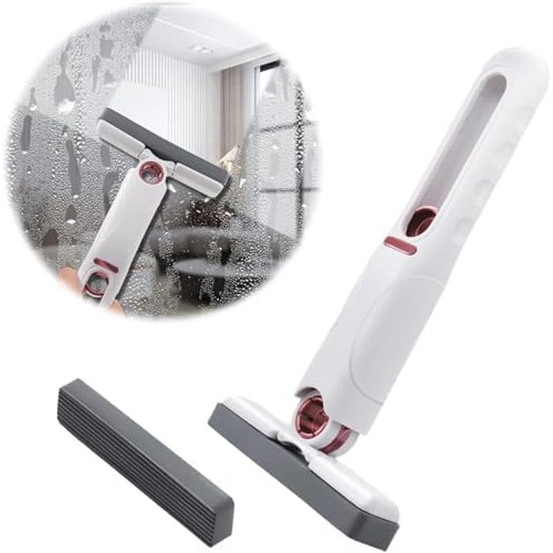 Mini Esfregão De Limpeza Portátil Mcbazel , Esponja , Sistema Para Uso Úmido E Seco Banheiro , Cozinha , Mesa , Vidro ,