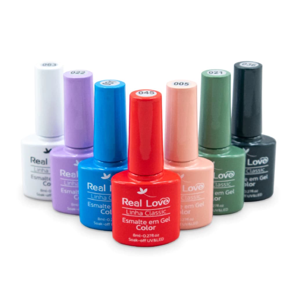 Esmalte em Gel 8ml - Linha Classic - Real Love