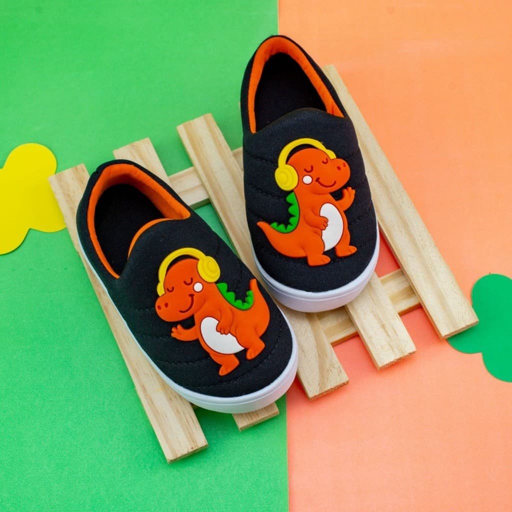Tênis Infantil Masculino Dino Para Meninos Calce Fácil Antiderrapante Super Confortável Envio Já