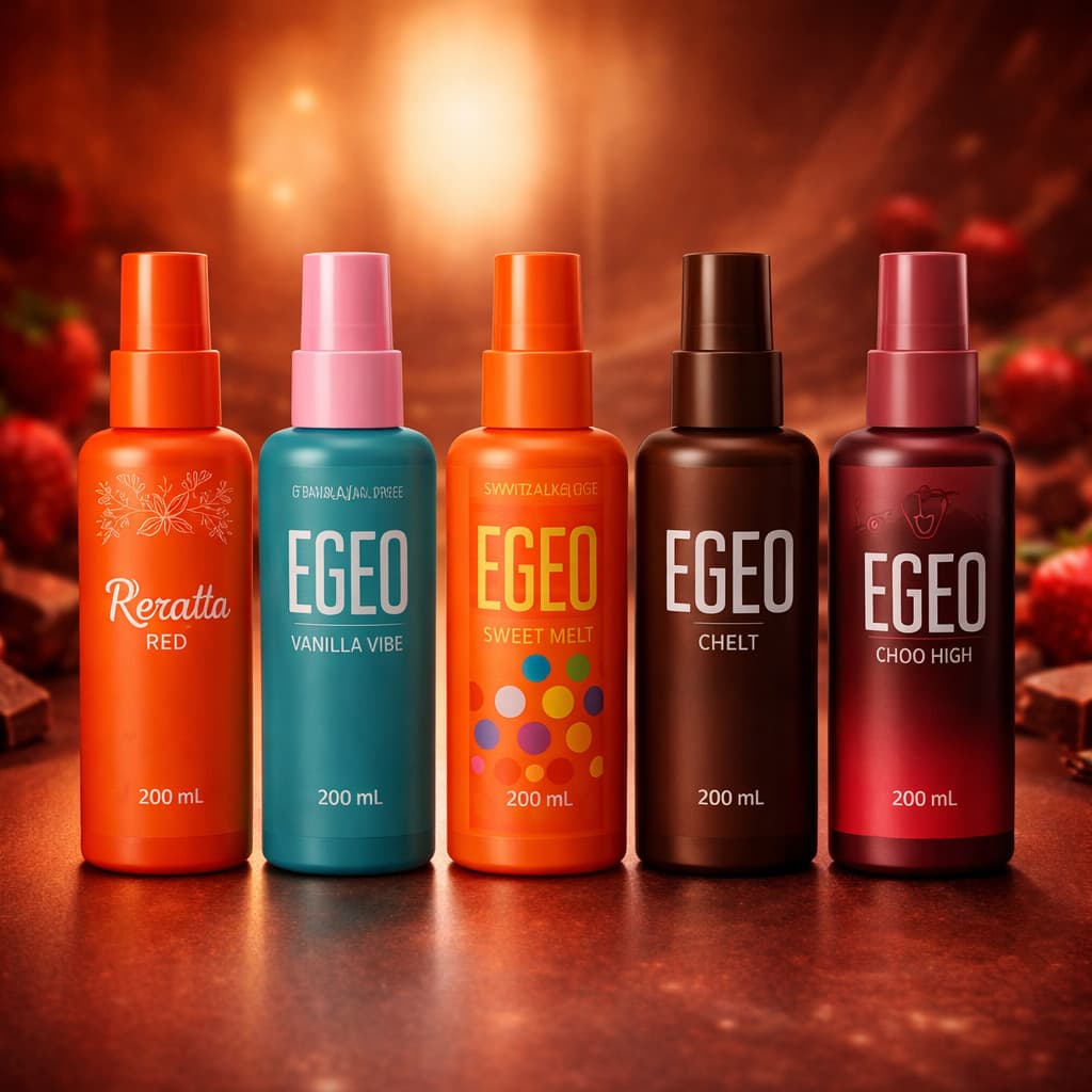 Kit 5 BodySplash Fragancias Vanilla, Melancia, Flora, Chocolate, Chocolate (200 ml cada)