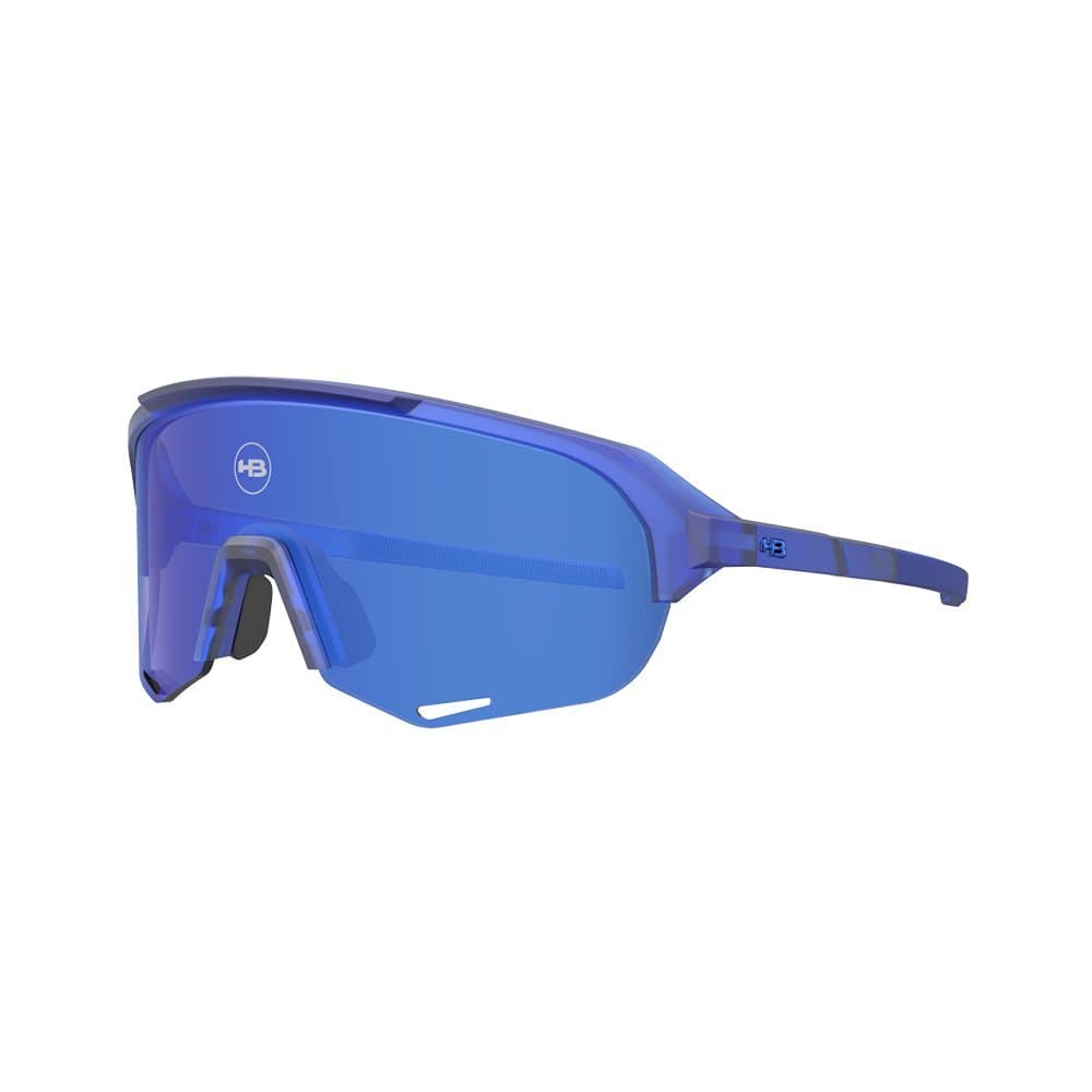 Óculos Ciclismo Corrida de Sol HB Edge R Matte Electric Blue Photo Blue