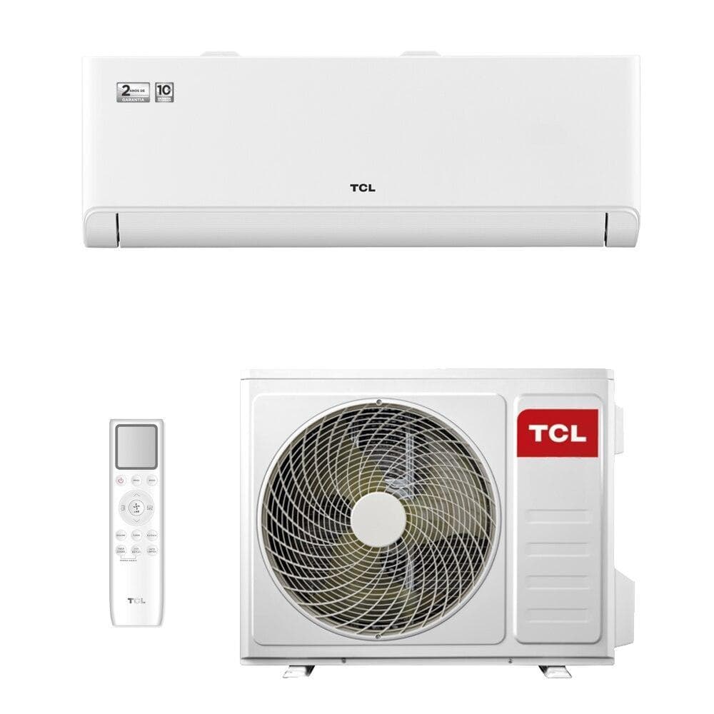 Ar-Condicionado Split Inverter 12000 BTUs 220V TCL T-Pro 2.0 High Wall Só Frio TAC-12CTG2-INV
