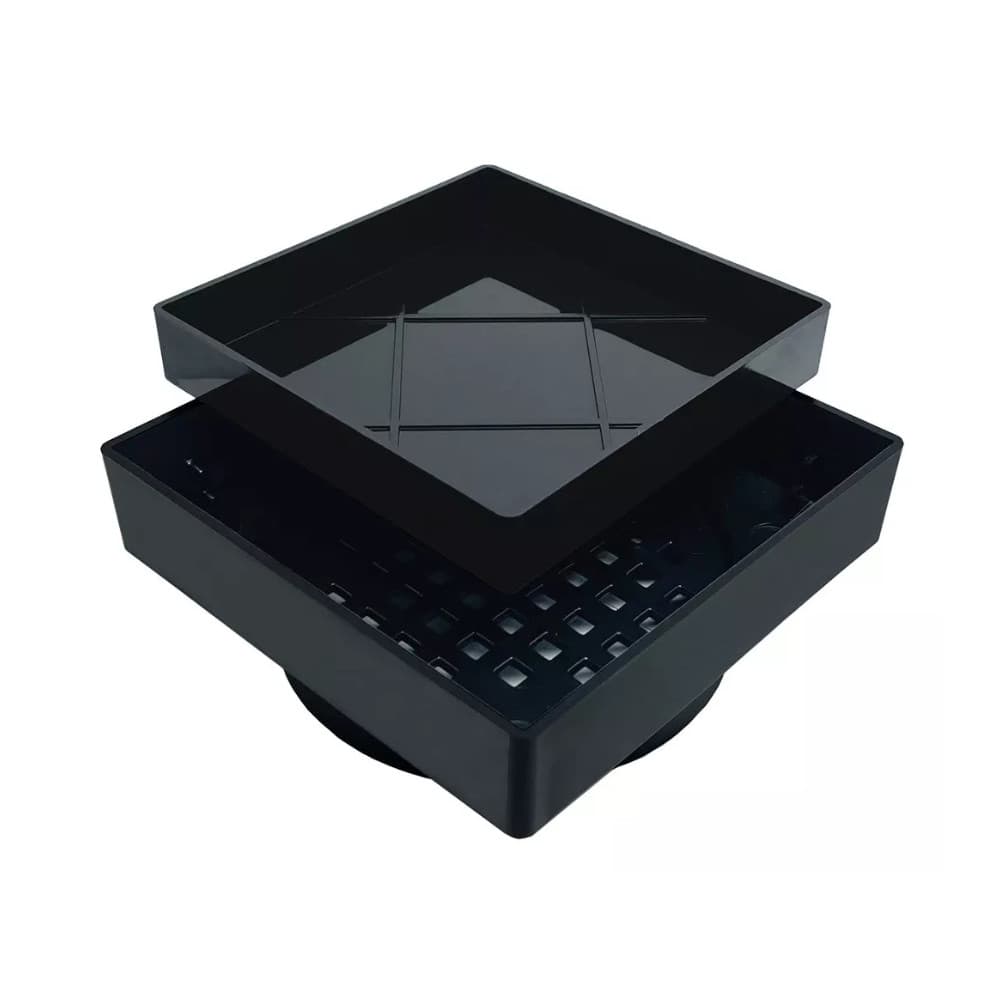 Ralo Invisível Inteligente 15x15 Oculto Piso Porcelanato