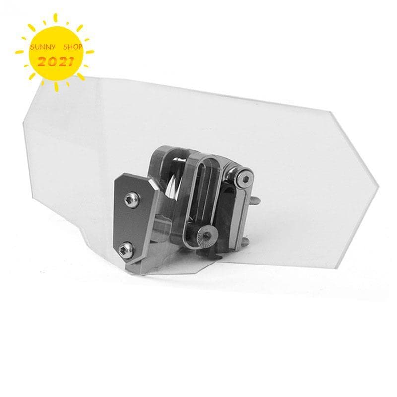 Universal Moto Defletor De Vento Pára-Brisas Parte Clipe Em Extensões De Brisa 20CM Para Nmax155 PCX150 X-ADV
