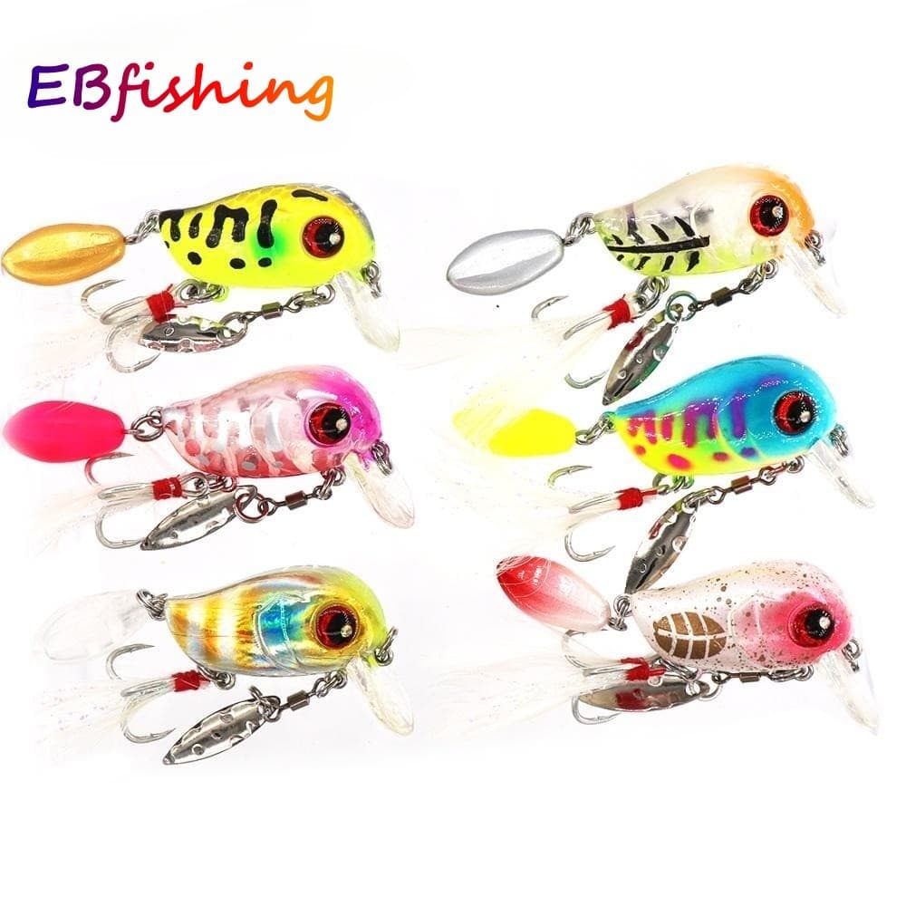 Isca De Pesca 5g/8g Crankbaits Para De Robalo Iscas Mergulho Raso Topwater Swimbaits De Água Doce E Salgada