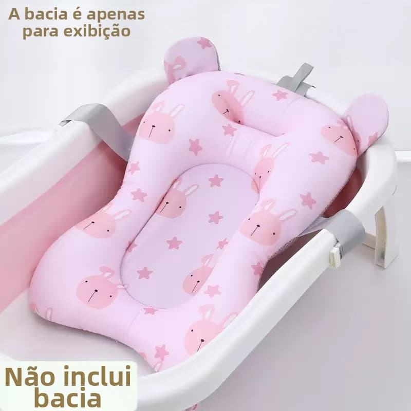 Rede De Proteção Para Banheira Bebê Redutora Suporte para Banho--3808