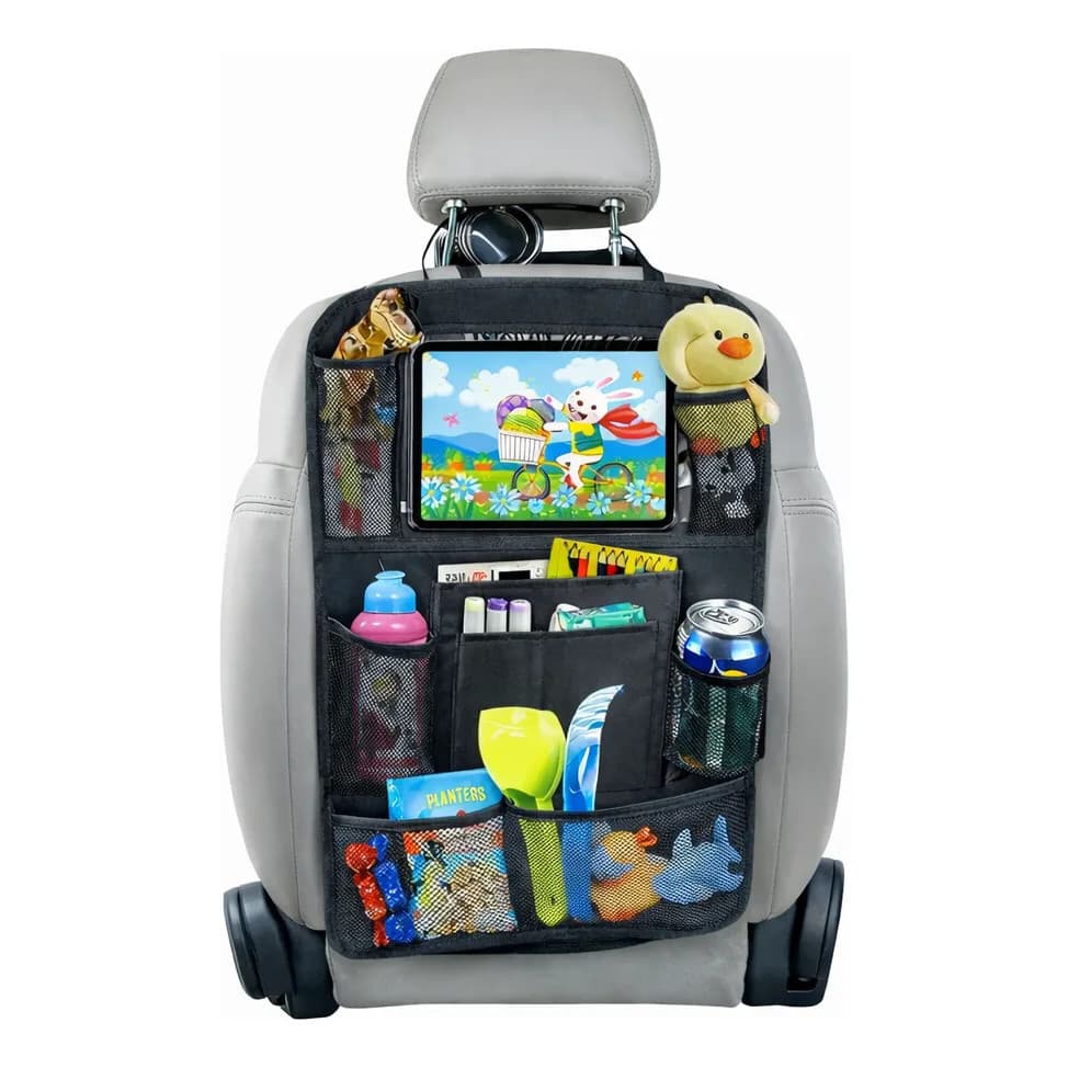 Organizador Banco Carro Porta Objetos Suporte Tablet Criança