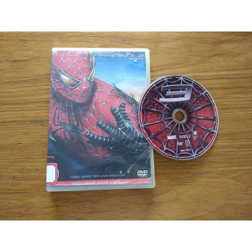 DVD HOMEM-ARANHA 3 - ORIGINAL