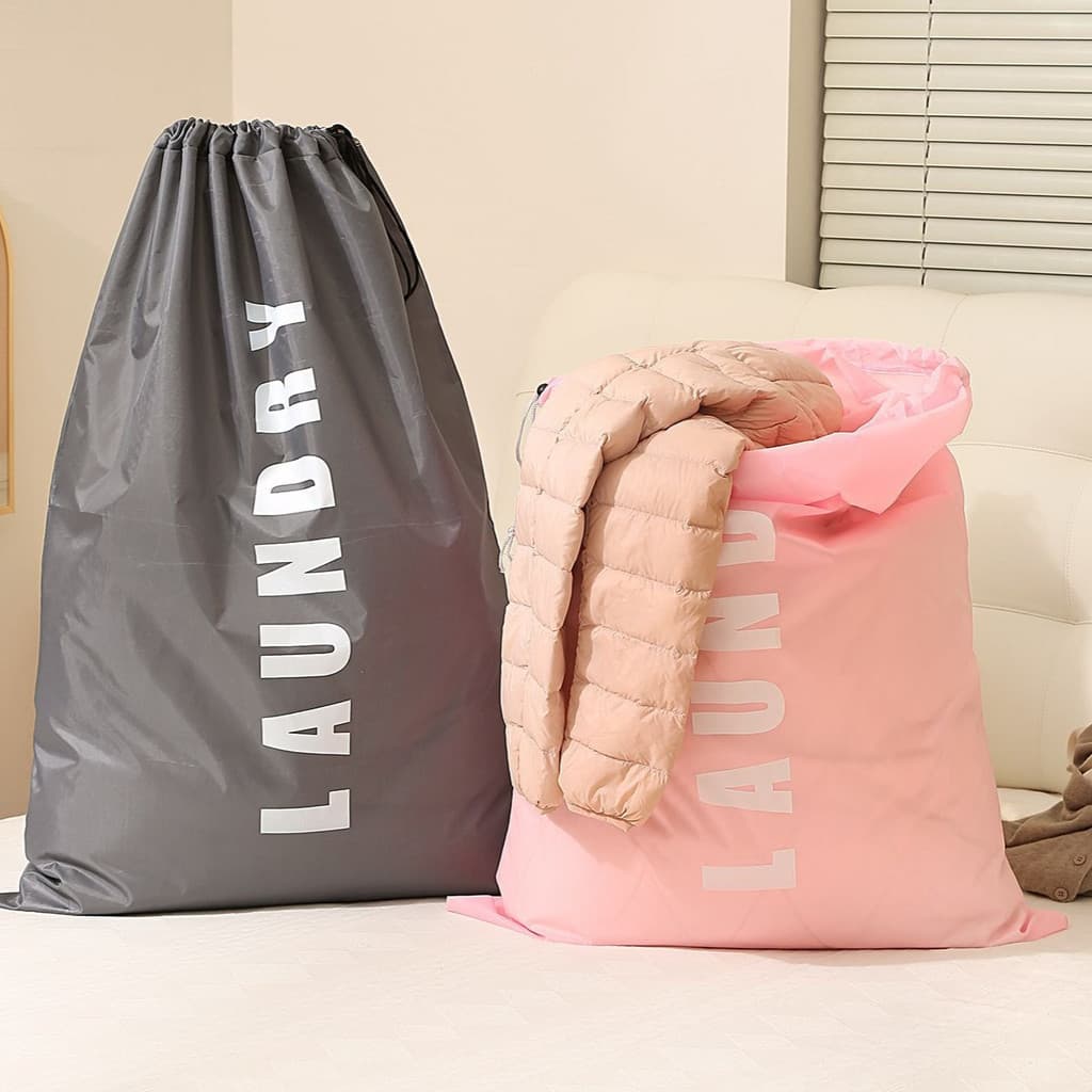Oxford Tecido Cordão Roupas Sujas Saco De Armazenamento De Lavanderia Organizador De Embalagem De Íntimas De Viagem À Pr