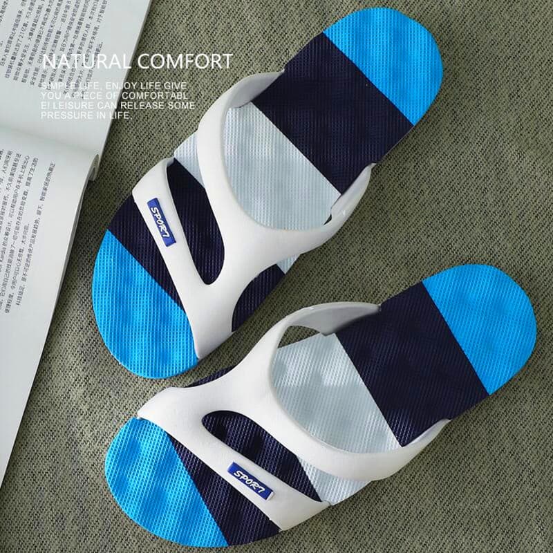 Chinelos masculinos chinelos de verão na moda ao ar livre chinelos verão moda ao ar livre Wear versão coreana casal sand