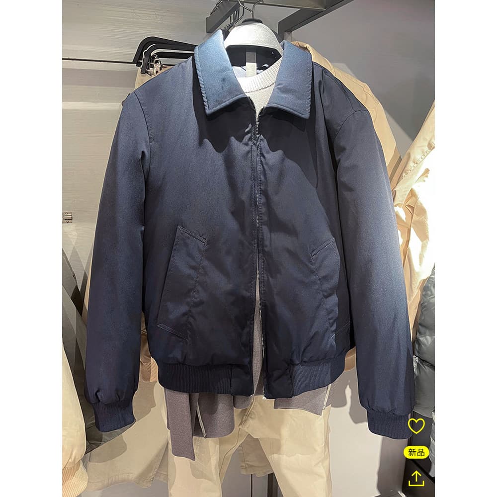 Armário 529!Outono novo produto masculino jaqueta acolchoada de algodão jaqueta Bomber ZA3918606 401 Jaqueta masculina a