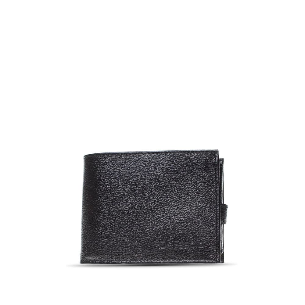Carteira Masculina Fasolo com Porta Cheque H015 Preto