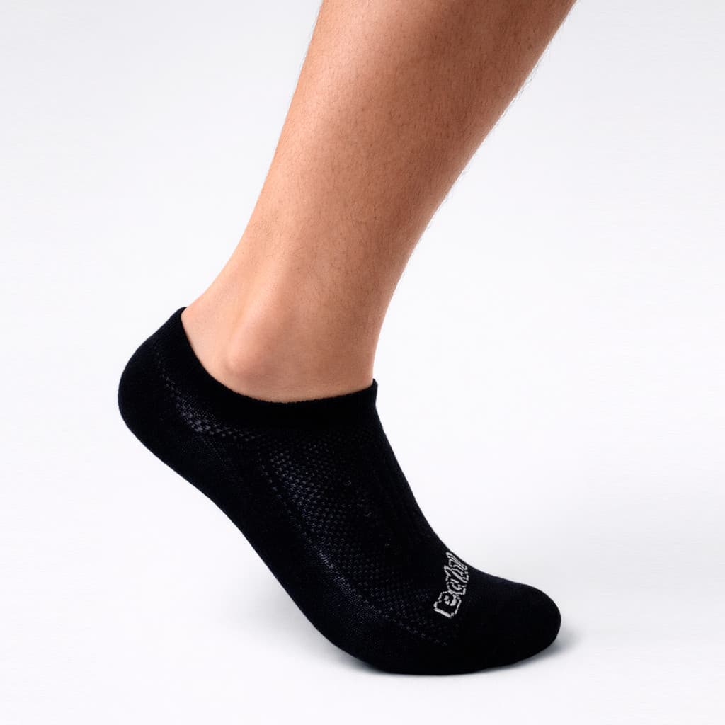 Kit 3 Pares Meia Invisível Branco Cinza Preto Kappa