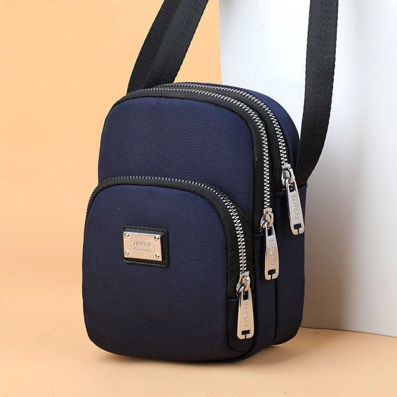 2023 novo estilo versão coreana Casual tela grande bolsa para celular bolsa de ombro feminina Oxford mensageiro bolsa de