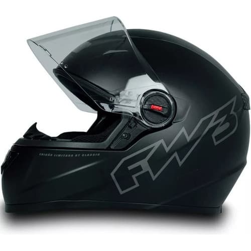 Capacete Fw3 Gt Classic Preto fosco