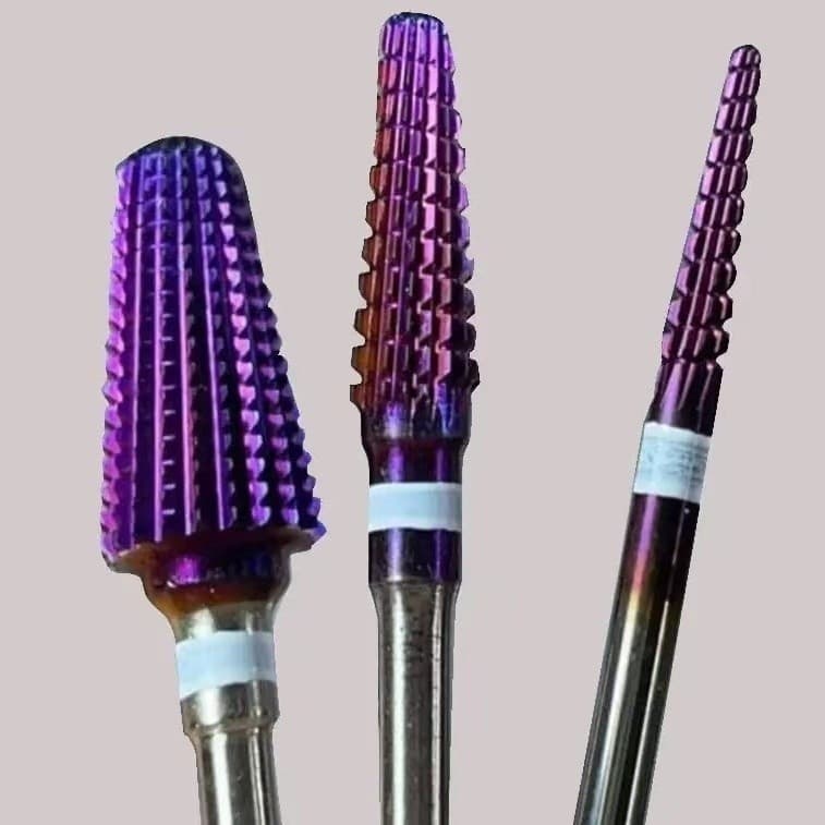 Hot Tungstênio Vulcão Broca Unhas Roxo Remover Pele Morta Acessórios De Manicure Elétrica ETP9 *-& 4XAV