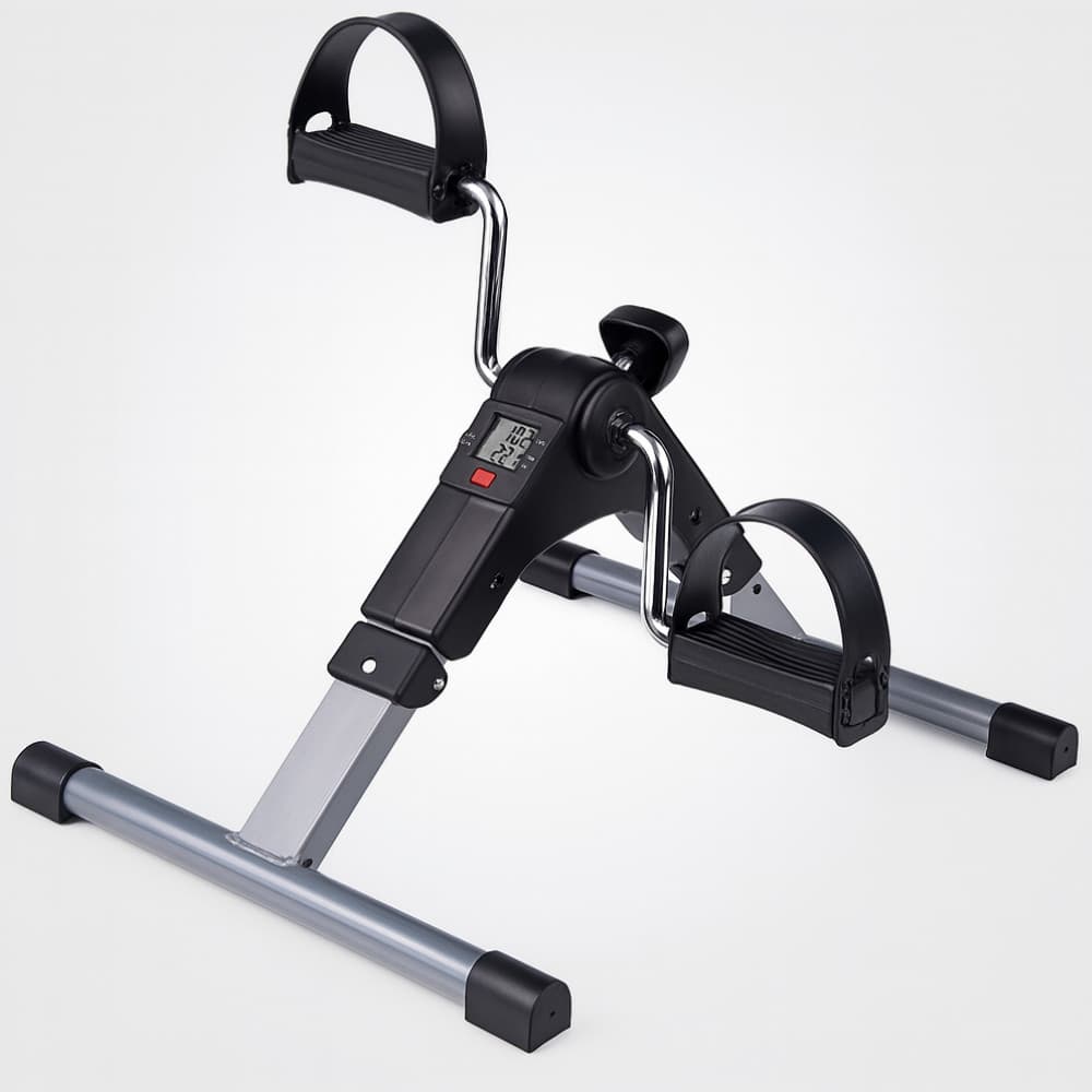 Bicicleta Ergométrica Fisioterapia Mini Bike Ergometrica Portatil  Cronômetro Braços Pernas