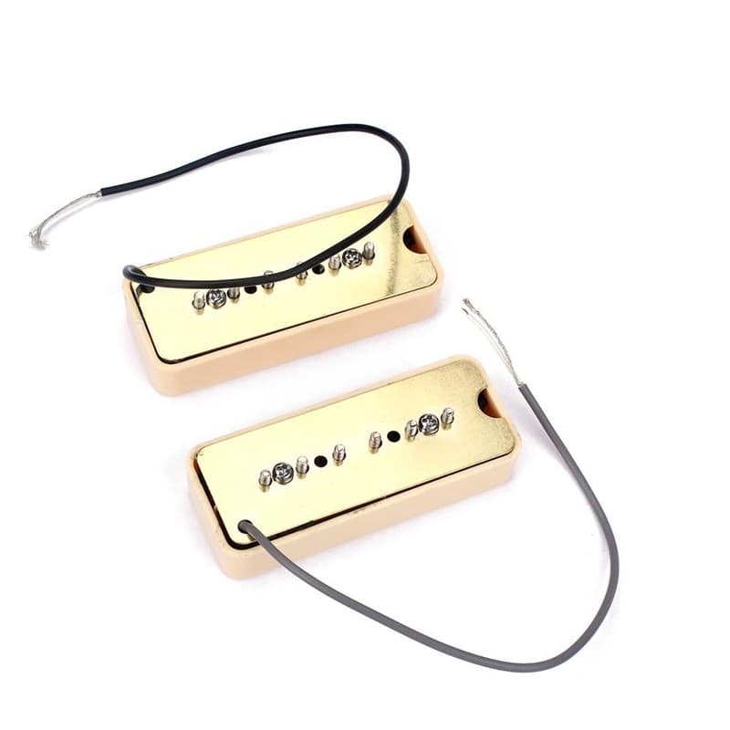 Captadores De Barra De Sabão De Bobina Única , 2 Peças Para P-90 P90 LP Gb De Guitarra Elétrica Acessórios 50mm/52mm Cre