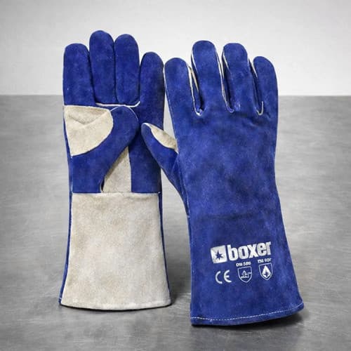 Luva De Solda Soldador Boxer Profissional Mma Light